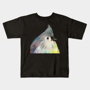 Tufted Titmouse Bird Kids T-Shirt